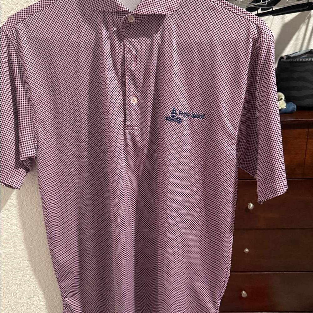 Men's Pink Checkered Shirt